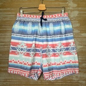 Chubbies The Area 52’s Swim Trunks 7” Aztec Pool Swim Mens XL